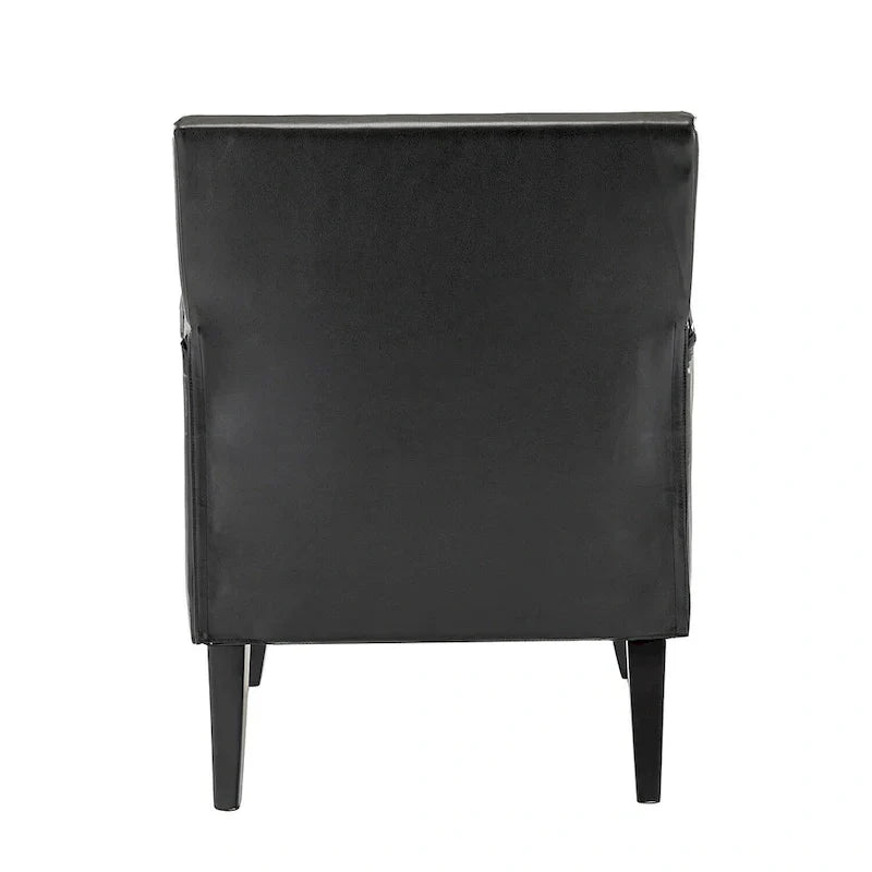 Nileus Set of 2 Modern Classic Polyester Accent Chairs with Solid Wood Legs by HULALA HOME