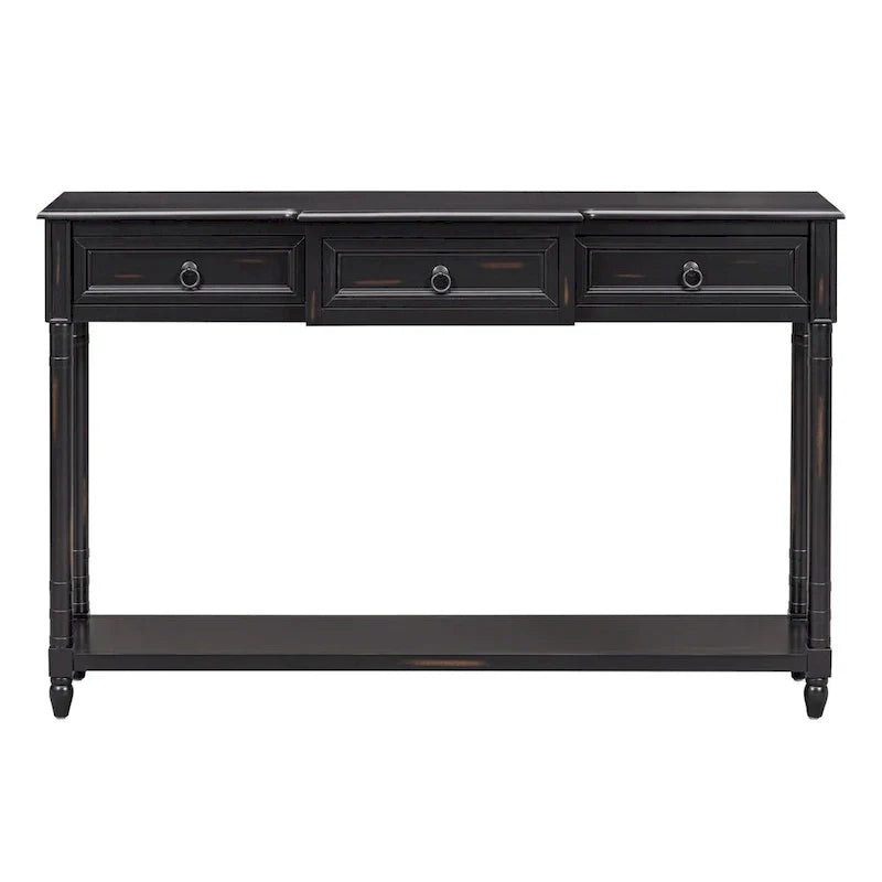 Entryway Console Table with Drawers - Stylish Sofa Table