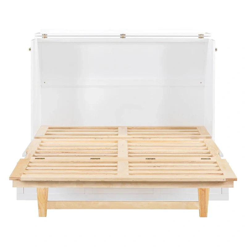 Nestfair Full - Size Murphy Bed with Spacious Drawers