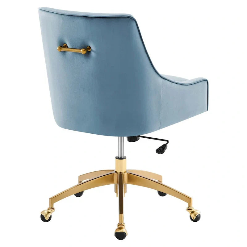 Discern Velvet Performance Office Chair